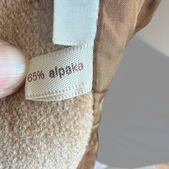 BILL KAISERMAN RAFAEL TAN BLAZER 70s ALPACA BLAZER SOFT SNAP BUTTON ITALY SIZE 8 - Picture 9 of 16